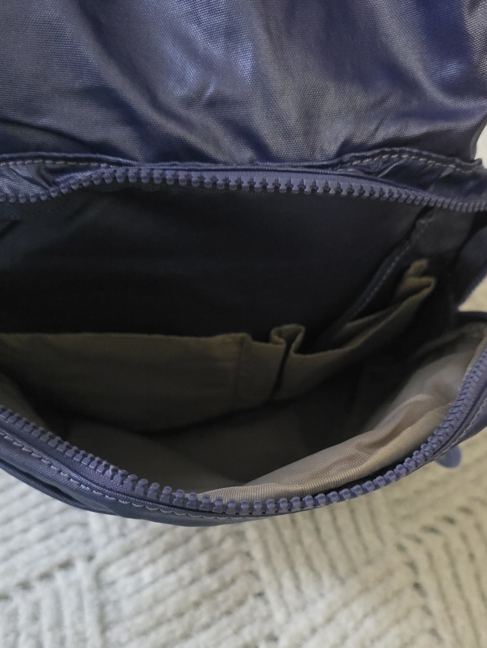 Kipling Deep Lavender Nylon Backpack - Picture 5 of 7